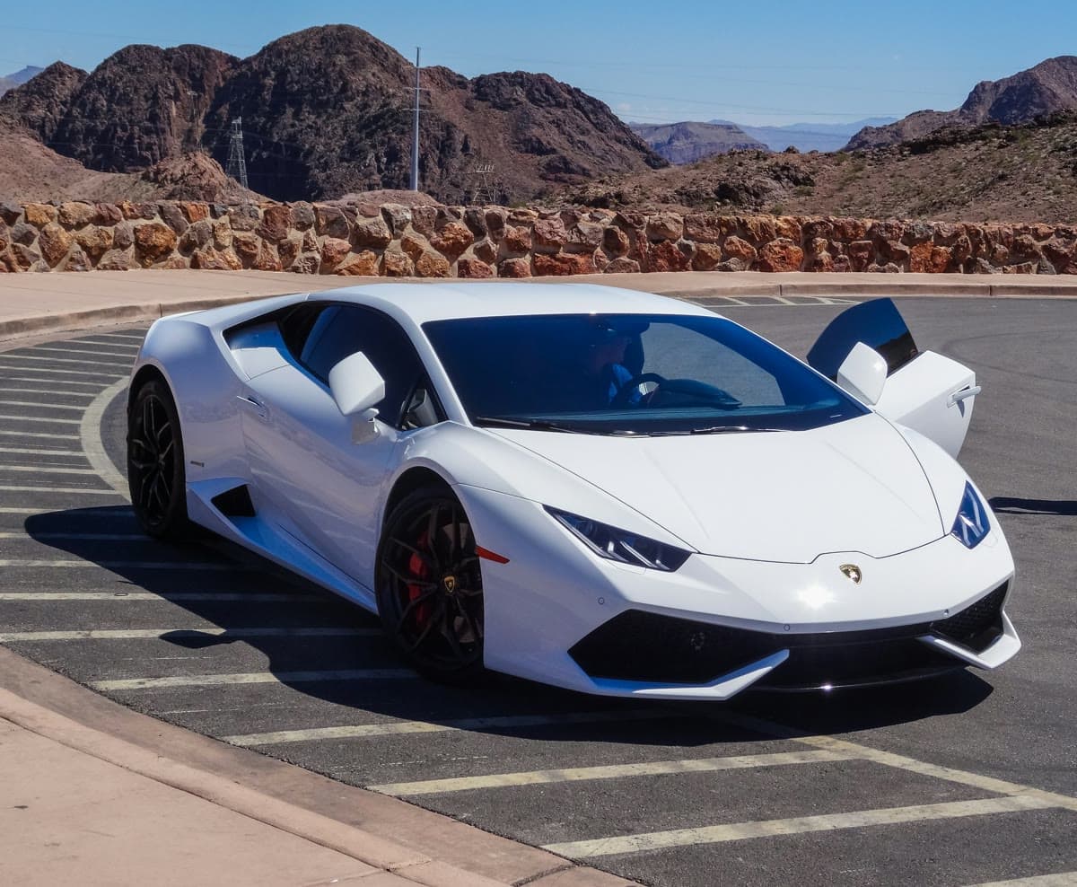 Exotic car in for collision repair at Raintree Auto Body