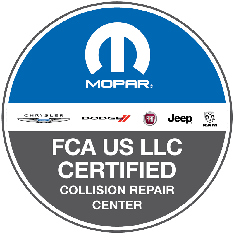 FCA US Certified Collision Repair Center